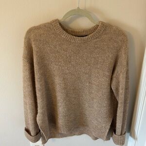 Jenni Kanye Alpaca Cocoon Crewneck Sweater